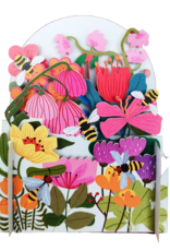 Alljoy Alljoy, Pop Up Card, flowers