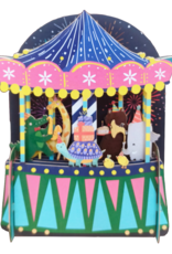 Alljoy Alljoy, Pop Up Card, merry go around