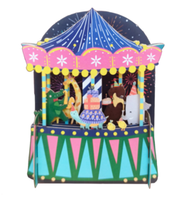 Alljoy Alljoy, Pop Up Card, merry go around