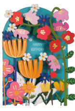 Alljoy Alljoy, Pop Up Card, birthday flowers