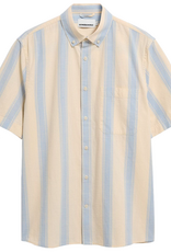 Armedangels Armedangels, Striped SS, wedgwood, XL