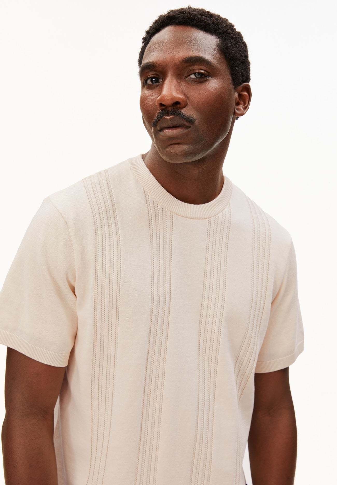 Armedangels Armedangels, Cotton Knit T-Shirt, pure, XL