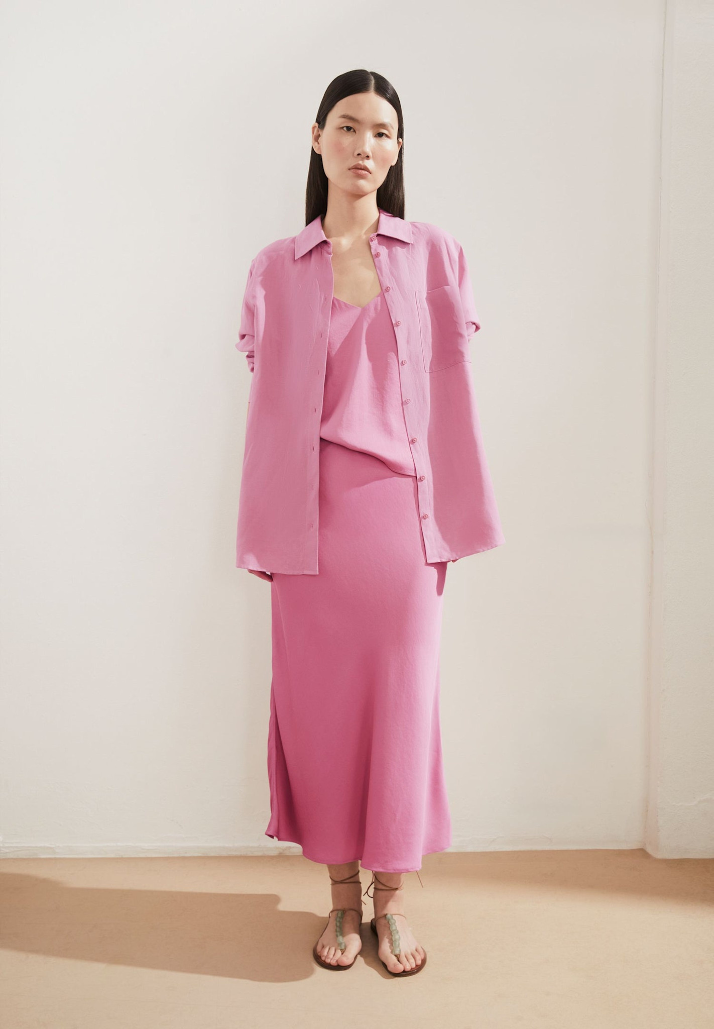 Armedangels Armedangels, Lenovaa Satin, washed berry, S