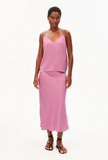 Armedangels Armedangels, Satin Spaghetti Top, washed berry, M