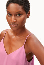 Armedangels Armedangels, Satin Spaghetti Top, washed berry, M