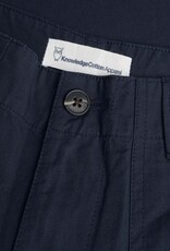 KnowledgeCotton Apparel KnowledgeCotton, Posey Wide Slub Pants, total eclipse, L