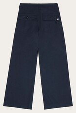 KnowledgeCotton Apparel KnowledgeCotton, Posey Wide Slub Pants, total eclipse, S