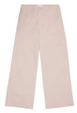 KnowledgeCotton Apparel KnowledgeCotton, Posey Wide Slub Pants, light feather grey, XS
