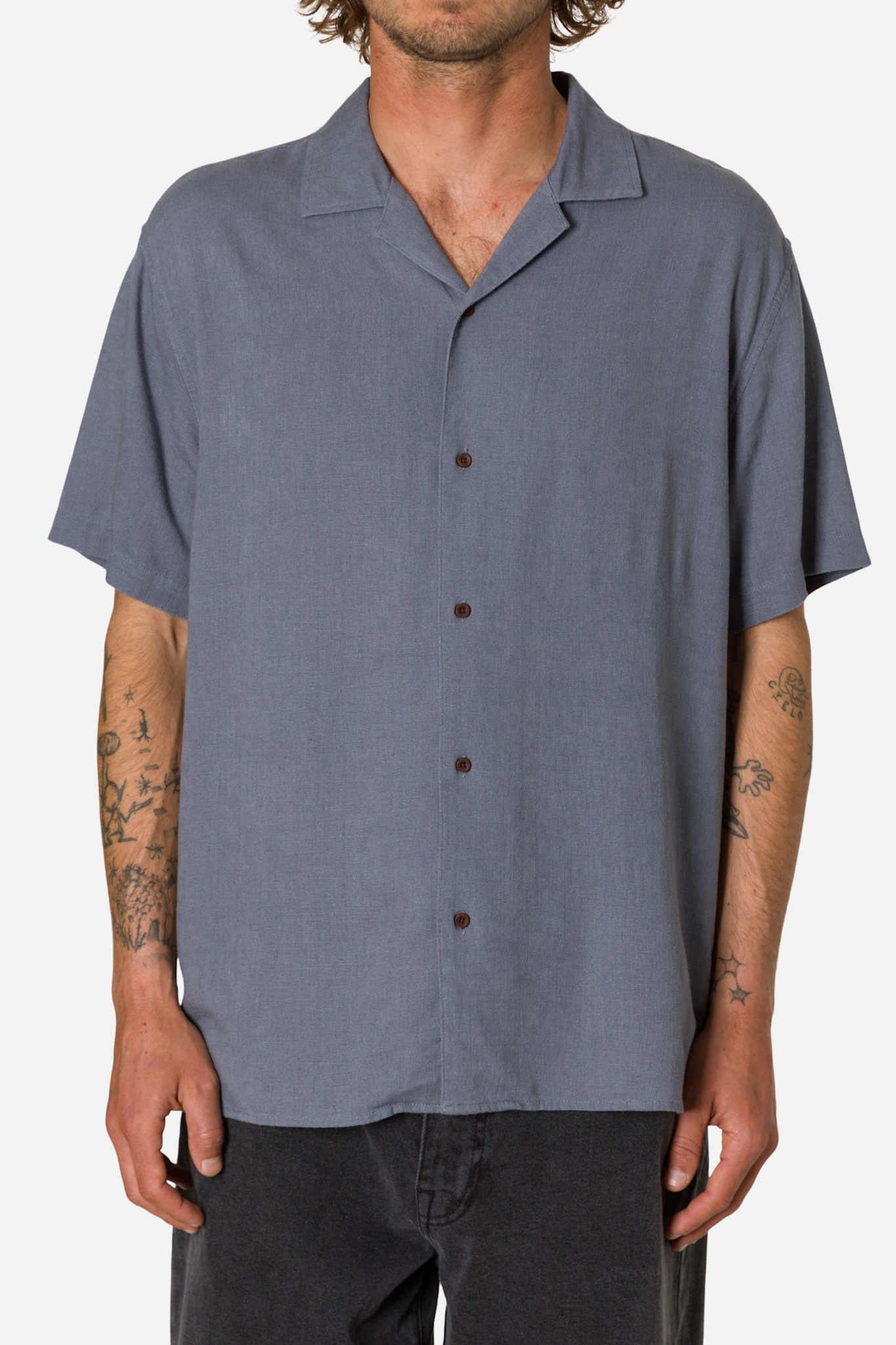 Katin Katin, Teller Shirt, tempest blue, XL