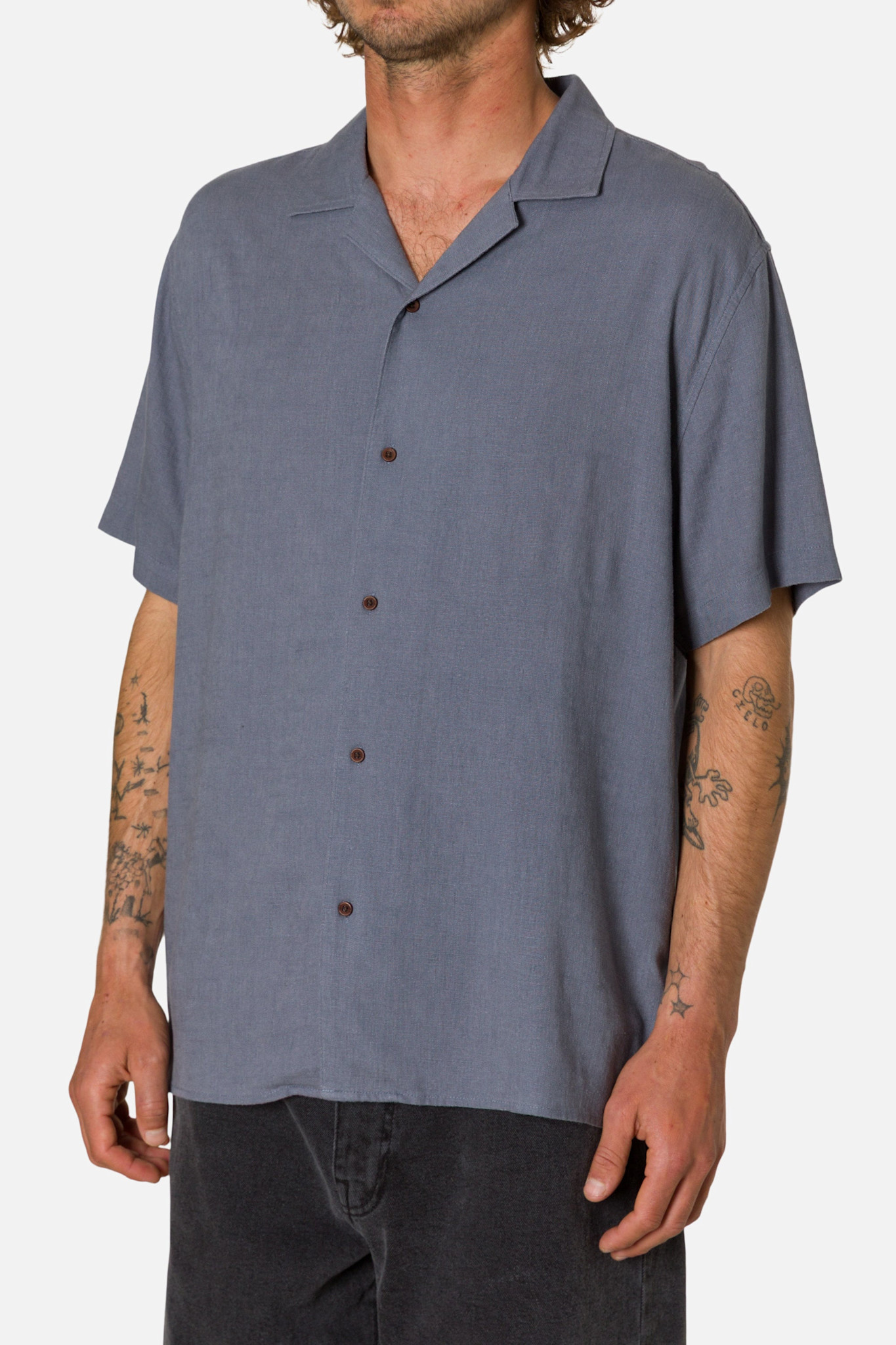 Katin Katin, Teller Shirt, tempest blue, S