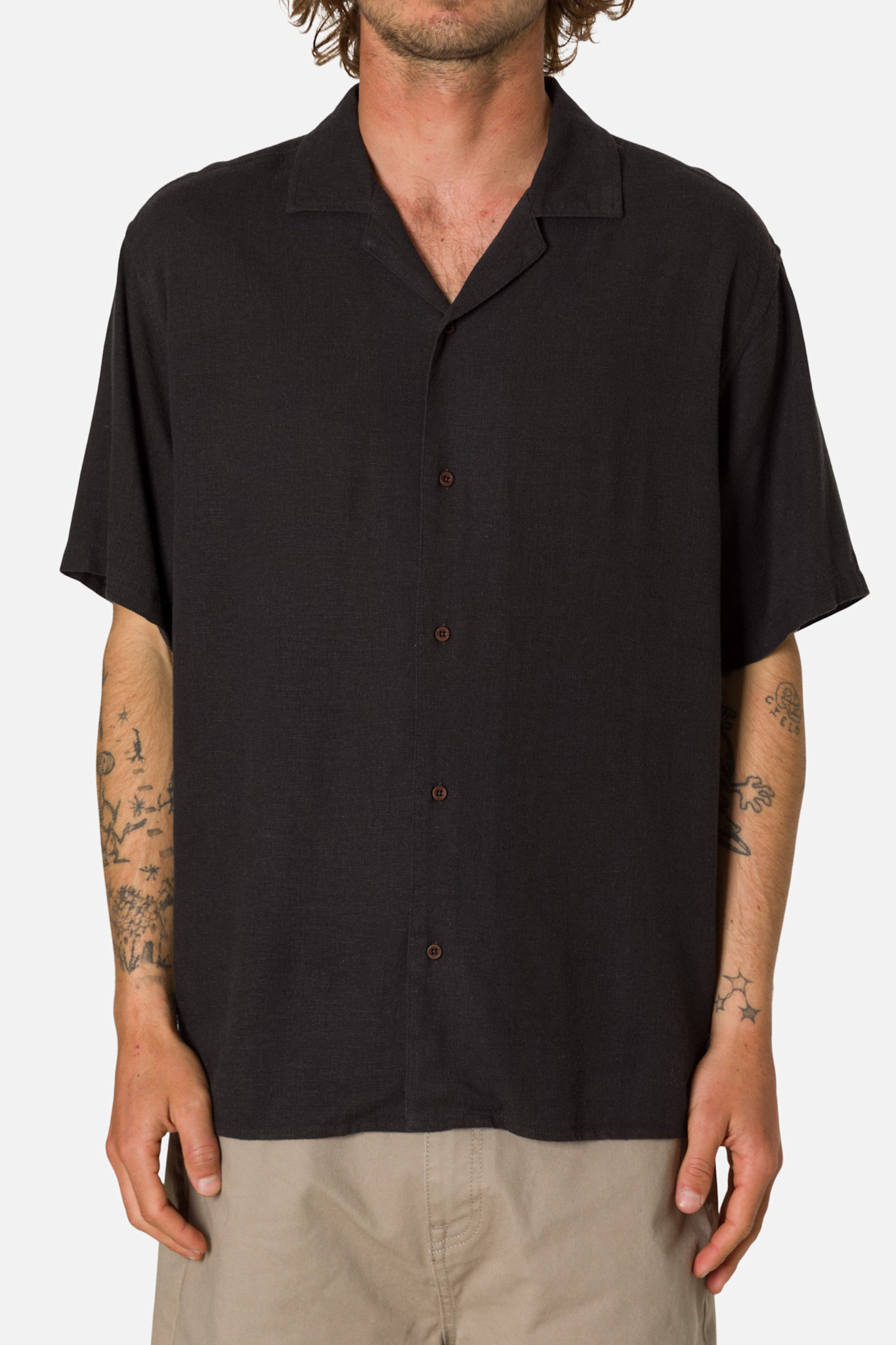 Katin Katin, Teller Shirt, black wash, XL