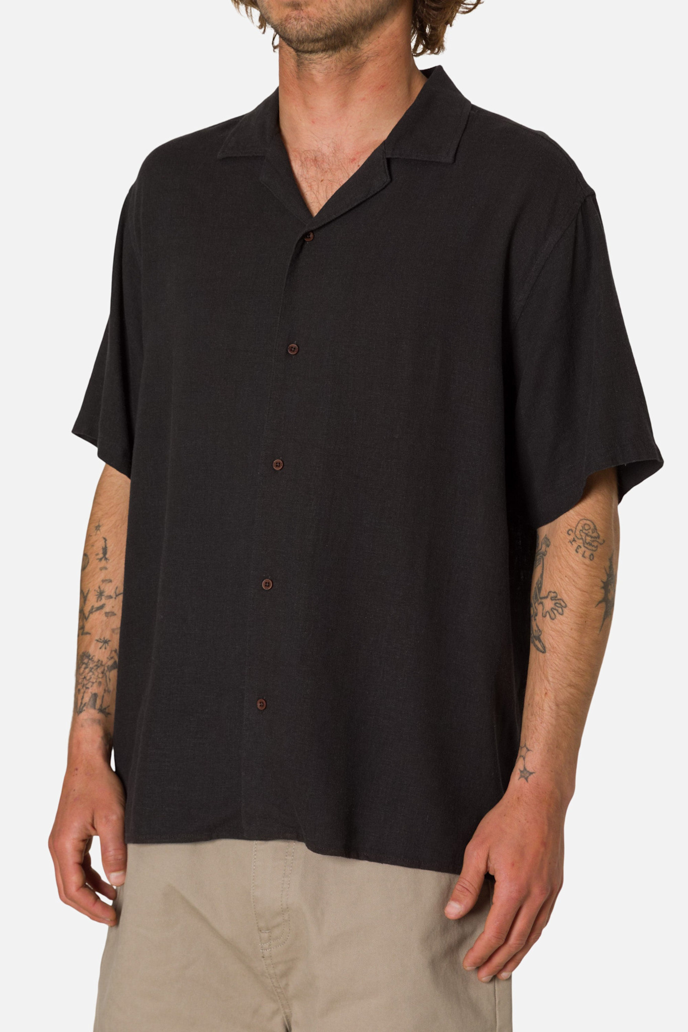 Katin Katin, Teller Shirt, black wash, S