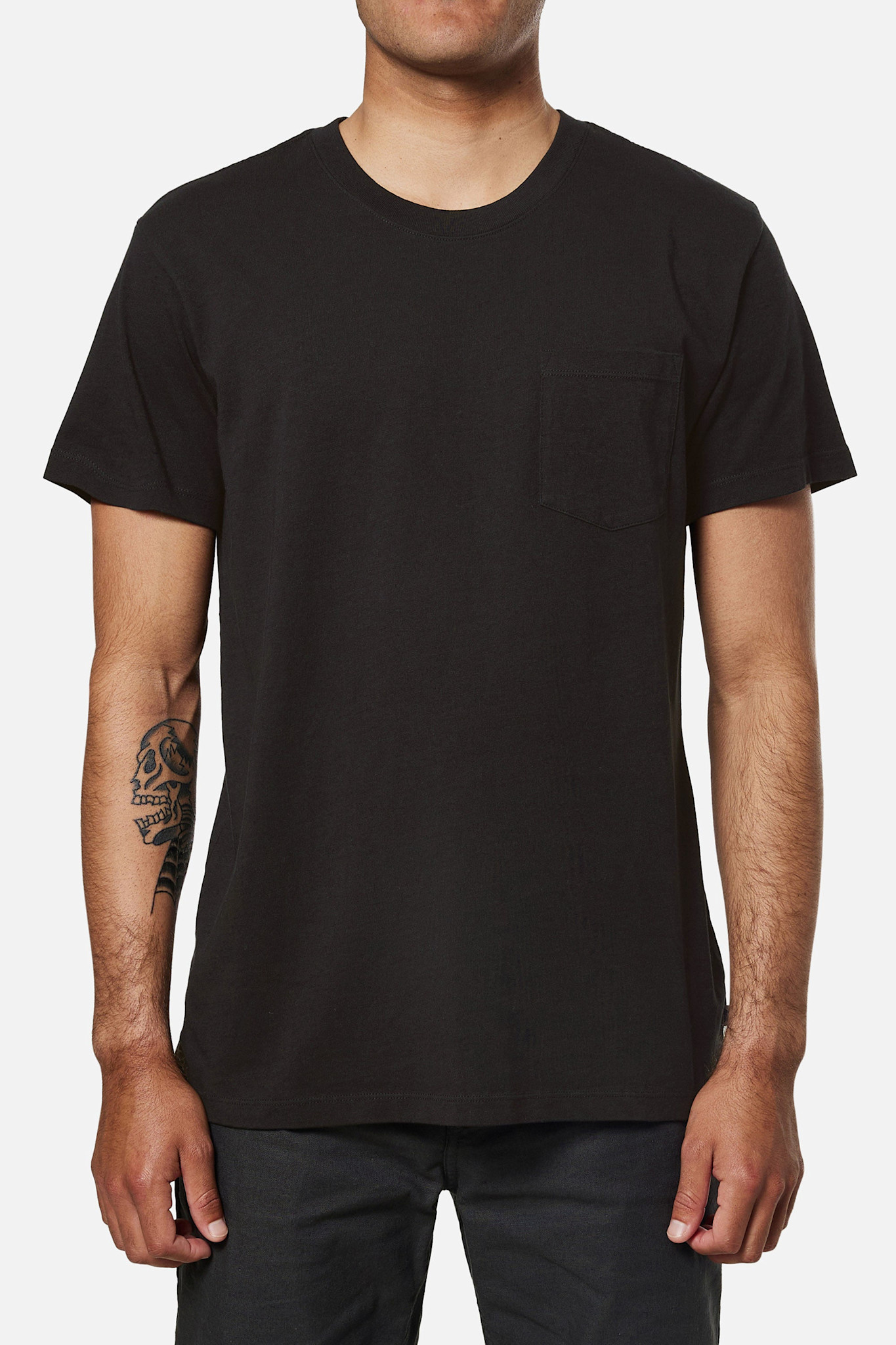 Katin Katin, Base Tee, black wash, L