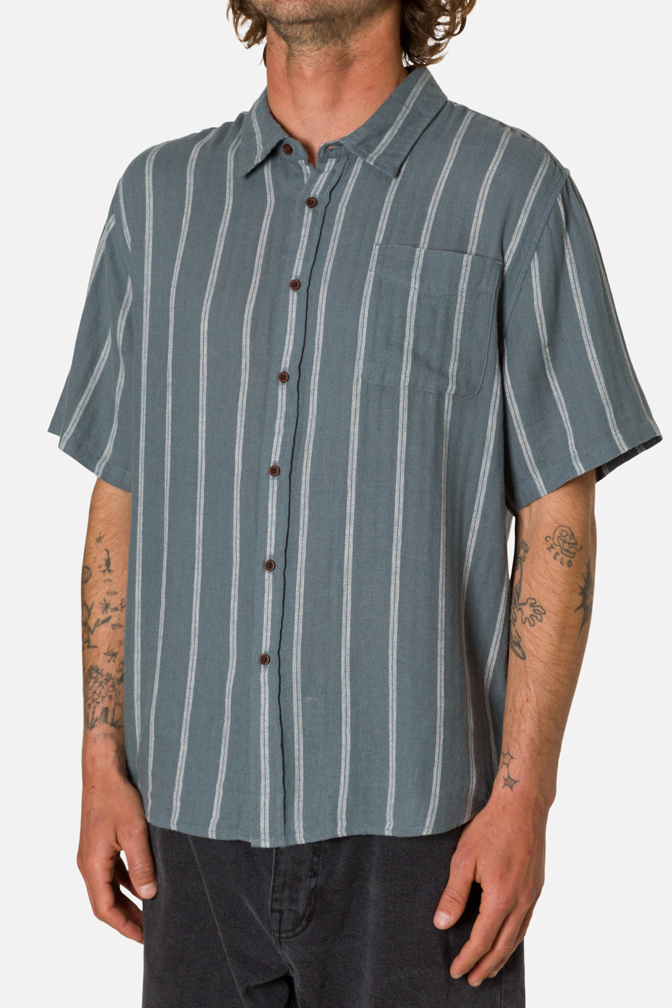 Katin Katin, Alan Shirt, tempest blue, XL