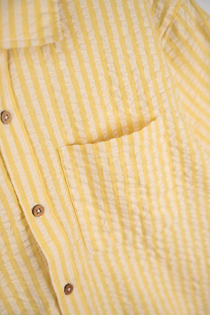 Lakor Lakor, Seersucker SS, cream gold, L