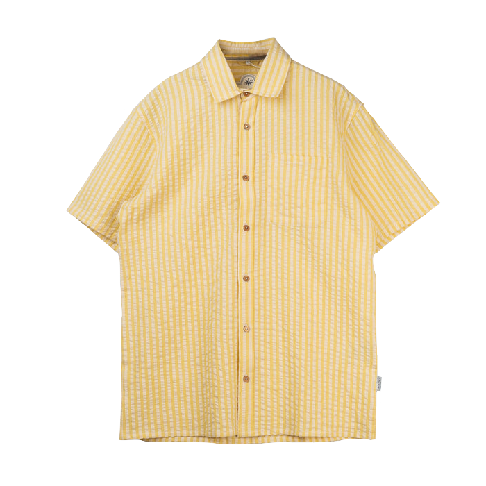 Lakor Lakor, Seersucker SS, cream gold, M