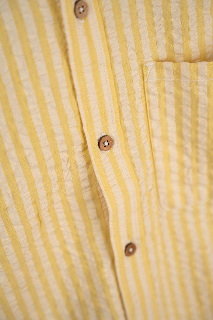 Lakor Lakor, Seersucker SS, cream gold, M