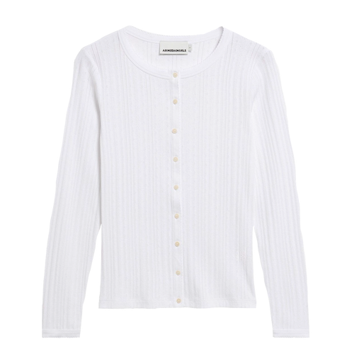 Armedangels Armedangels, Pointelle Cardigan, white, M