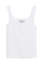 Armedangels Armedangels, Pointelle Top, white, M