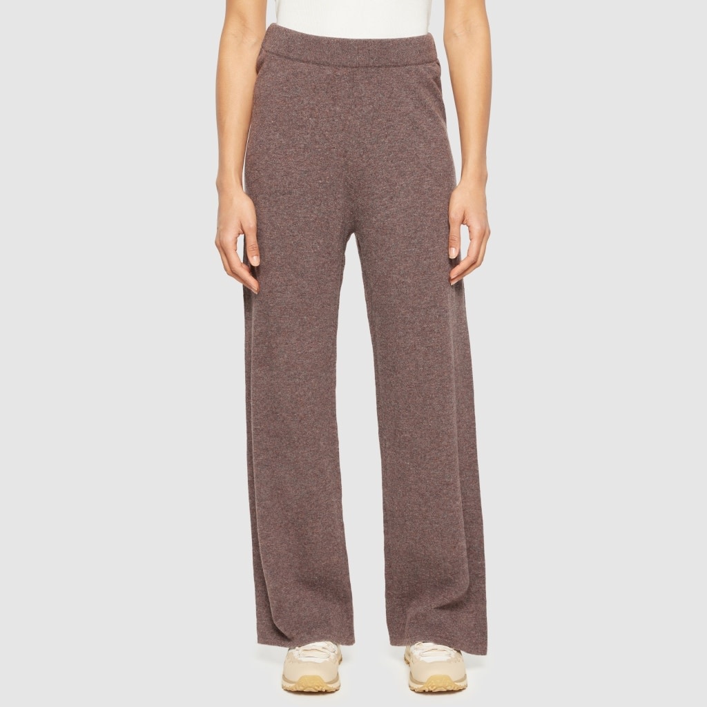 KnowledgeCotton Apparel KnowledgeCotton, Posey Wide Pants, brown, XS