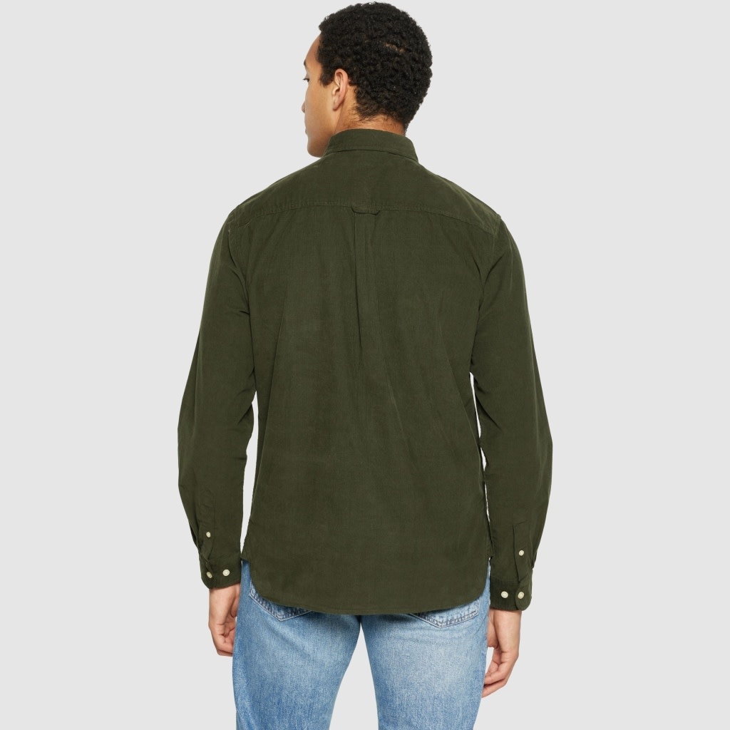 KnowledgeCotton Apparel KnowledgeCotton, Dune Corduroy, forrest night, M