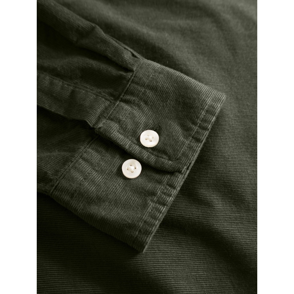 KnowledgeCotton Apparel KnowledgeCotton, Dune Corduroy, forrest night, S