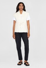 KnowledgeCotton Apparel KnowledgeCotton, Padded Kimono Vest, egret, S