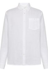 KnowledgeCotton Apparel KnowledgeCotton, Linen Shirt, bright white, S