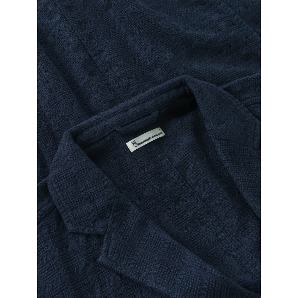 KnowledgeCotton Apparel KnowledgeCotton, Structure Blazer, night sky, L