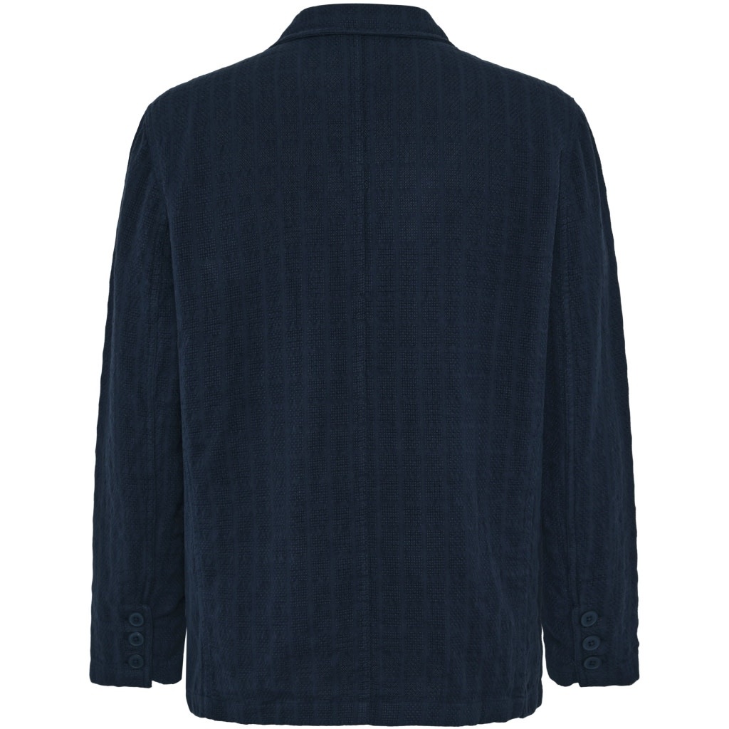 KnowledgeCotton Apparel KnowledgeCotton, Structure Blazer, night sky, S