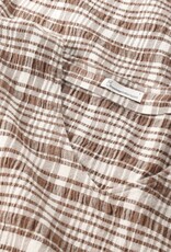 KnowledgeCotton Apparel KnowledgeCotton, Seersucker Tunica Dress, beige check, M
