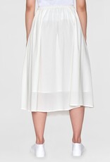 KnowledgeCotton Apparel KnowledgeCotton, Stripe Structure Skirt, egret, L