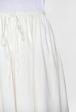 KnowledgeCotton Apparel KnowledgeCotton, Stripe Structure Skirt, egret, S