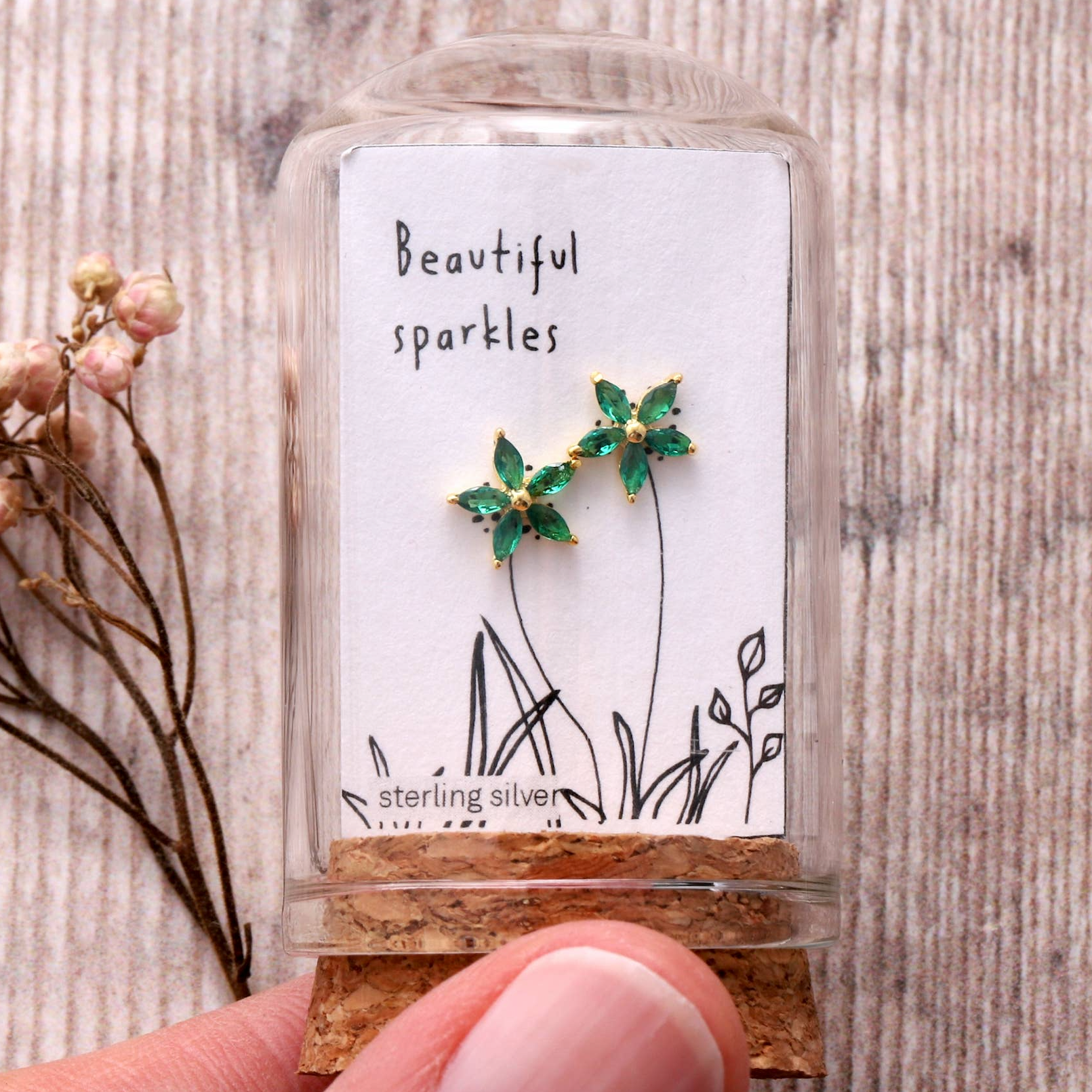 Attic Creations Attic Creations, Beautiful Sparkle, green/gold