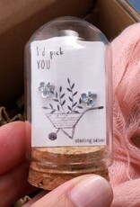 Attic Creations Attic Creations, I'd Pick You, blue flower