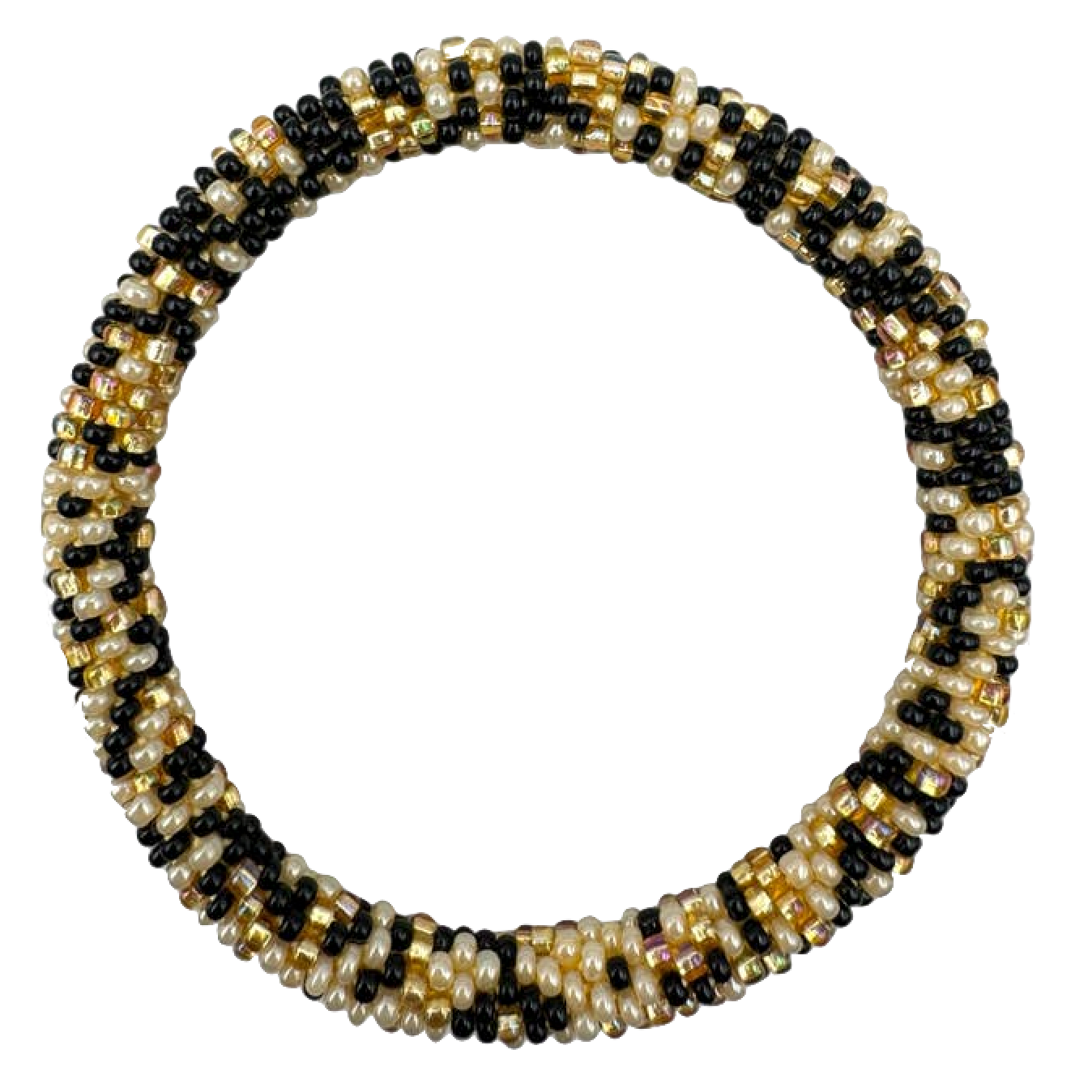 Maison Kizo Maison Kizo, Bracelet Népalais, leopard