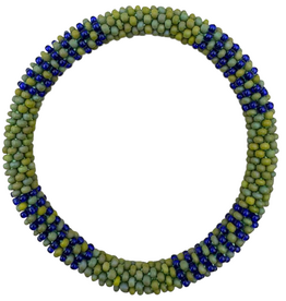 Maison Kizo Maison Kizo, Bracelet Népalais, khaki/bleu