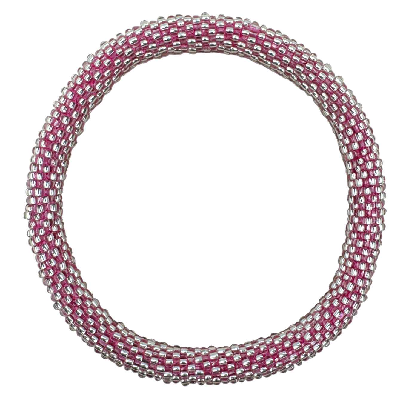 Maison Kizo Maison Kizo, Bracelet Népalais, rose brillant