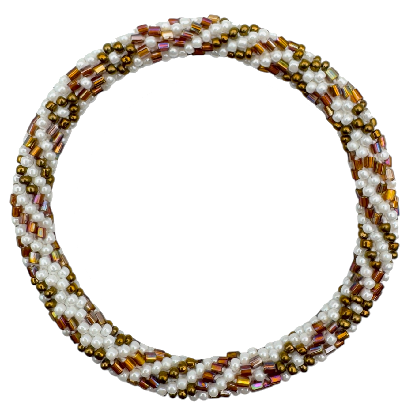 Maison Kizo Maison Kizo, Bracelet Népalais, bronze/or/blanc