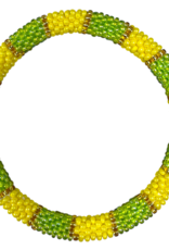 Maison Kizo Maison Kizo, Bracelet Népalais, jaune/vert