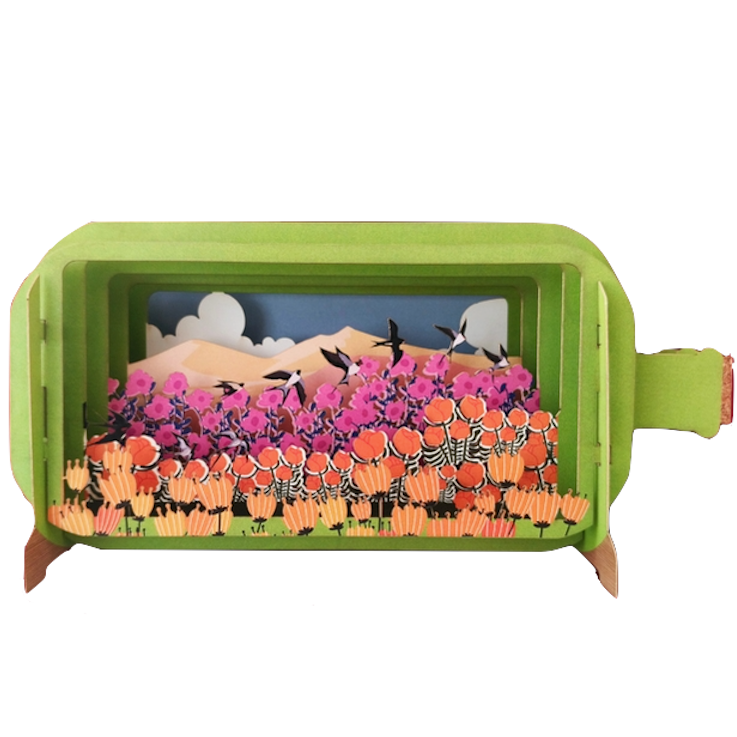 Alljoy Alljoy, Message in a Bottle, birds in the garden