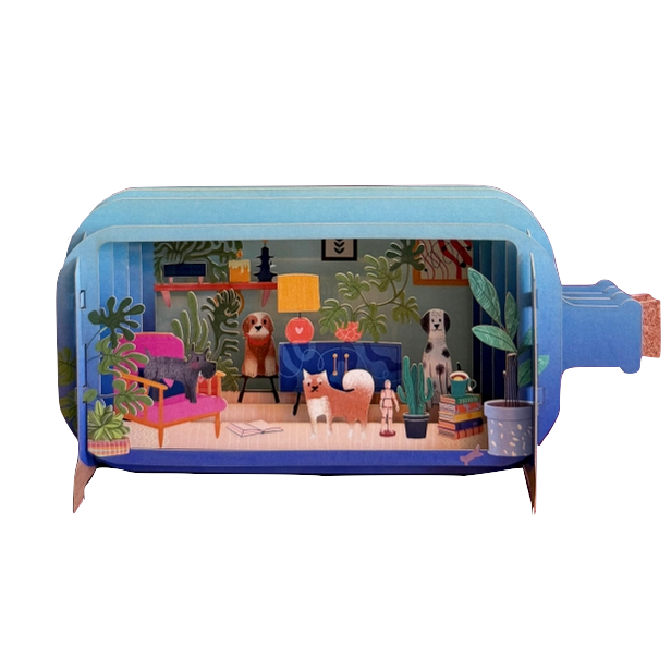 Alljoy Alljoy, Message in a Bottle, dogs