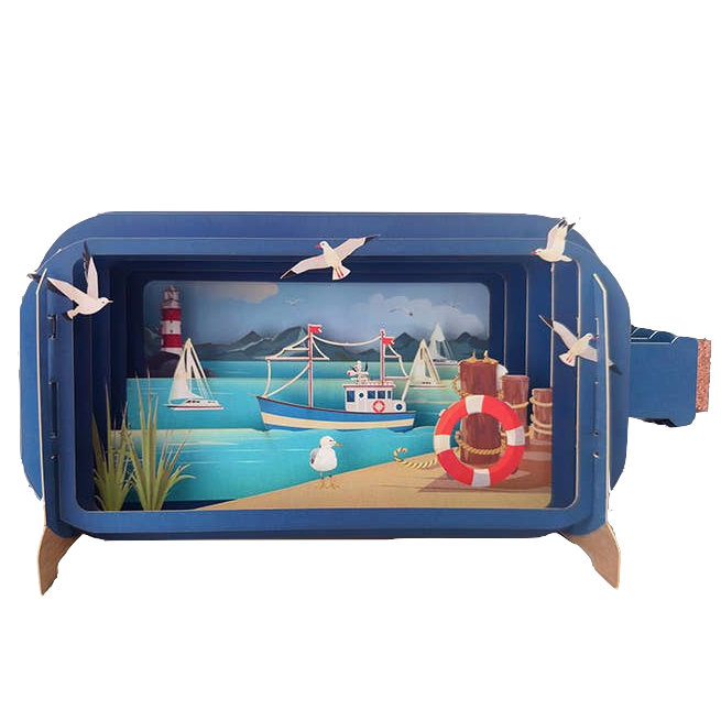 Alljoy Alljoy, Message in a Bottle, boat