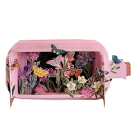 Alljoy Alljoy, Message in a Bottle, butterflies,  rosa