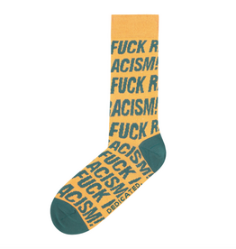Dedicated Dedicated, Sigtuna Fuck Racism, yellow, 36-40