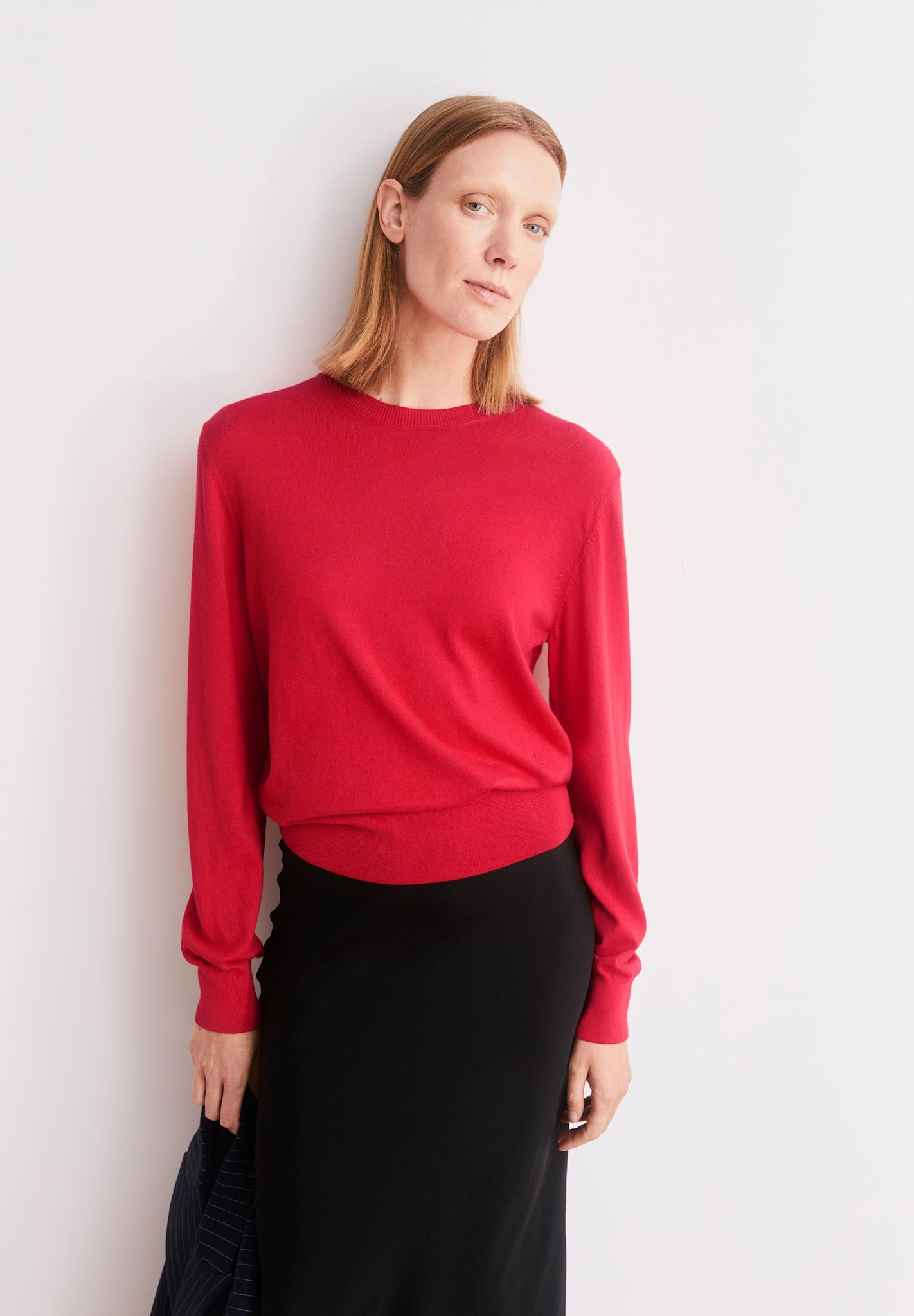 Armedangels Armedangels, Fine Knit Sweater, mars red, M