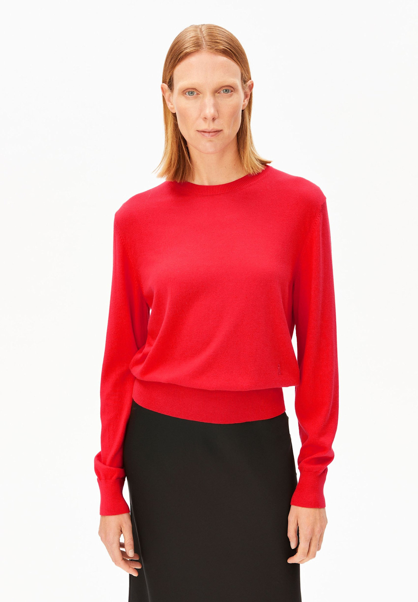 Armedangels Armedangels, Fine Knit Sweater, mars red, M