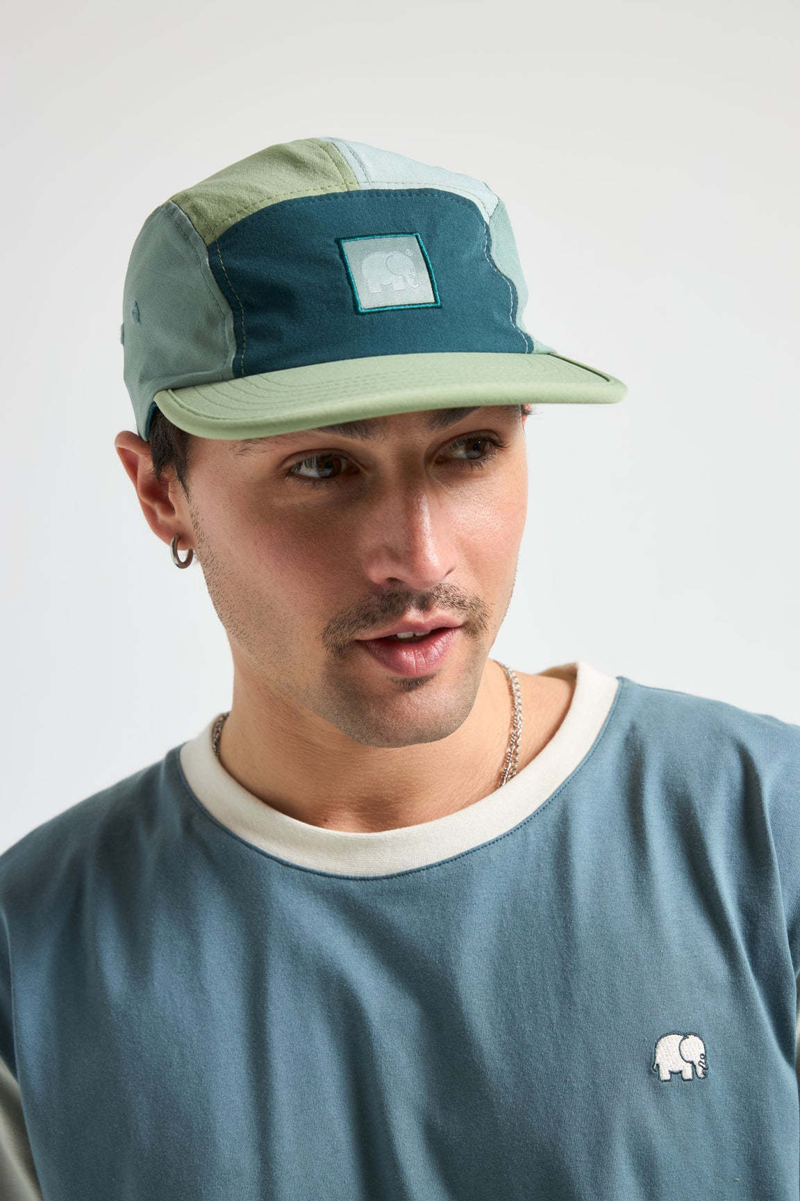 Trendsplant Trendsplant, Color Block Cap, salted moss