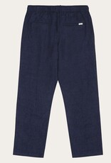 KnowledgeCotton Apparel KnowledgeCotton, Tim Tapered Linen, black jet, XL