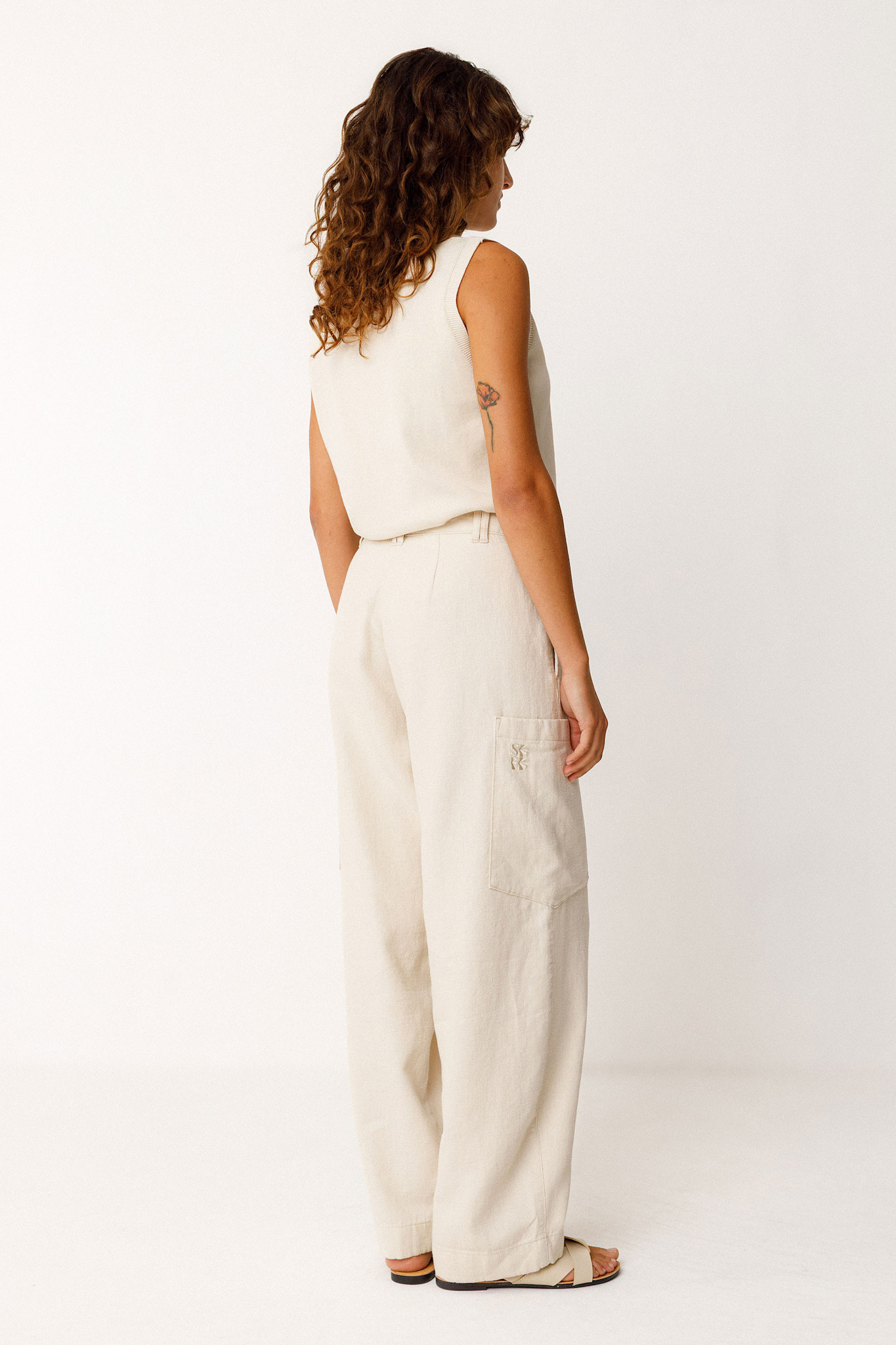 Skunkfunk Skfk, Metxe Trouser, ivory, S (38)